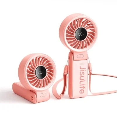 Jisulife 幾素 Handheld Fan Life7 掛頸座檯手提三用充電風扇