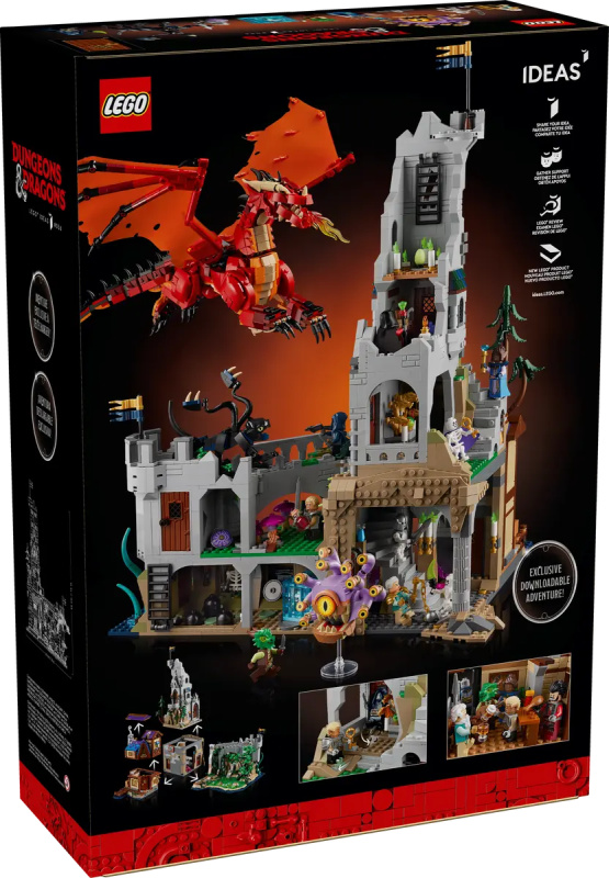 LEGO 21348 Dungeons & Dragons: Red Dragon's Tale (Ideas)