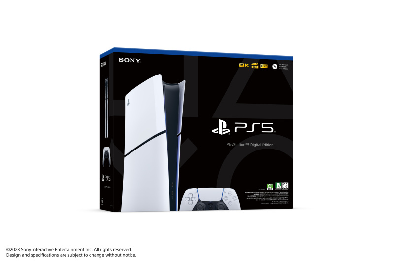 PlayStation 5 Slim 輕薄版主機 (數位版)【母親節精選】