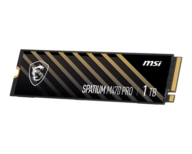 MSI SPATIUM M470 PRO PCIe 4.0 NVMe M.2  [ 1TB / 2TB ]