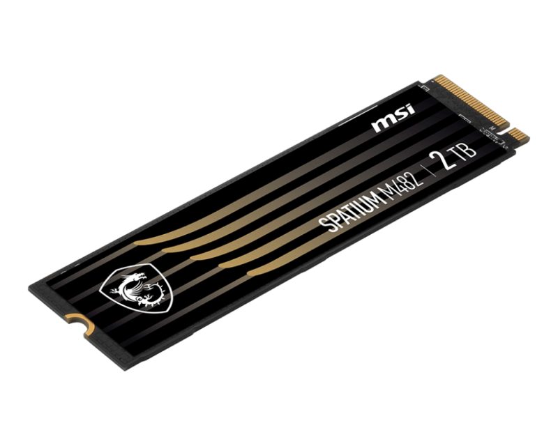 MSI SPATIUM M482 2TB PCIe 4.0 NVMe M.2 SSD [現金優惠 $1099]