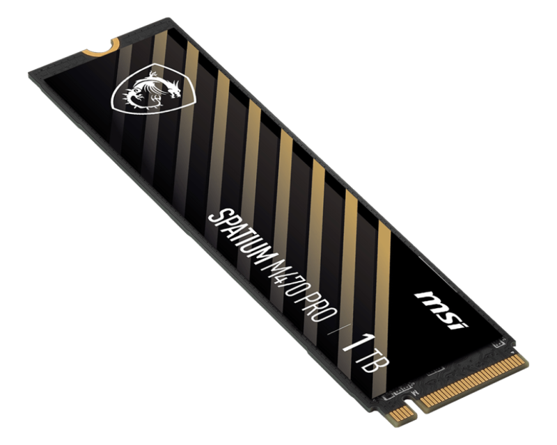 MSI SPATIUM M470 PRO PCIe 4.0 NVMe M.2  [ 1TB / 2TB ]
