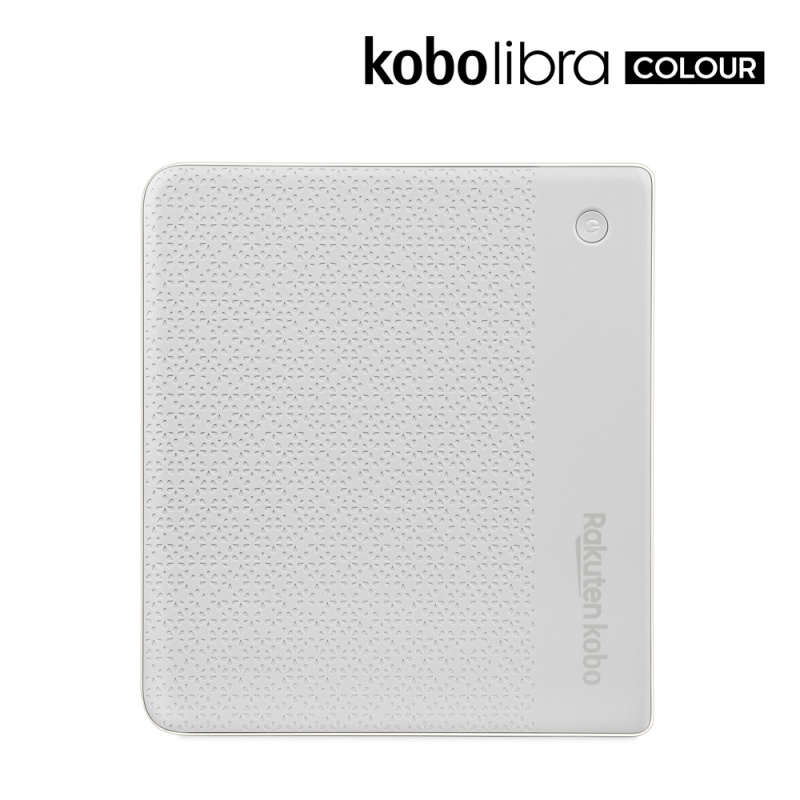 [預訂] Rakuten Kobo Libra Colour 2024 | 7吋彩色顯示抗眩光防水電子書閱讀器（附翻頁鍵）- 白色