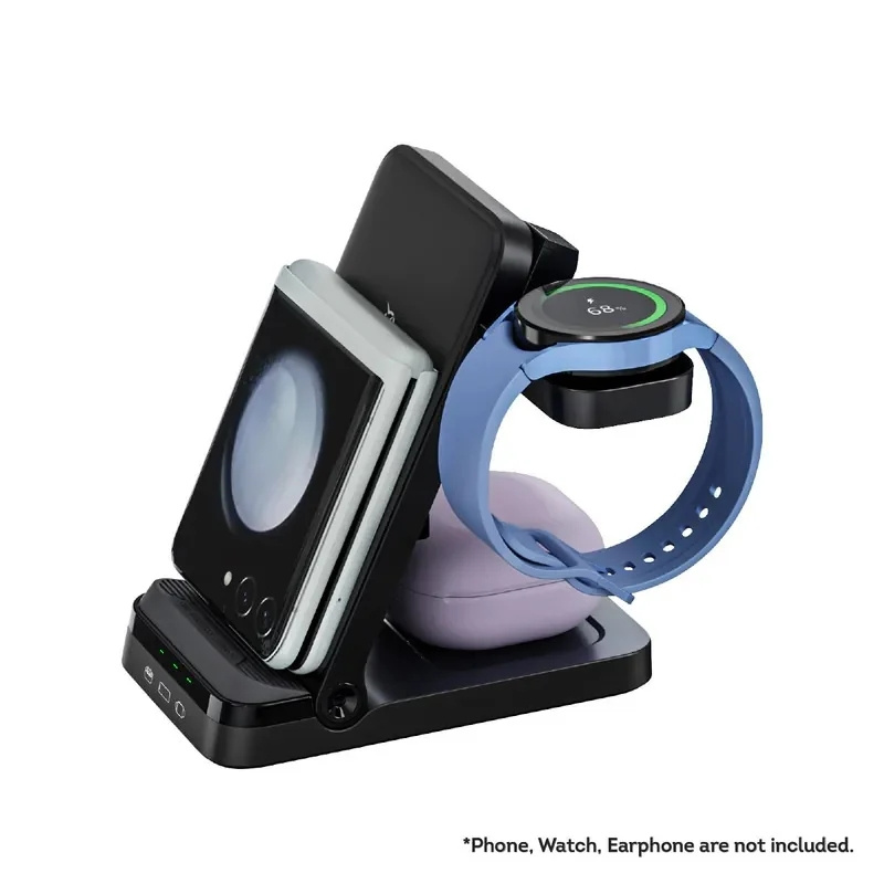 Magic-Pro ProMini W3FD 三合一雙模式無線快充座(連火牛)