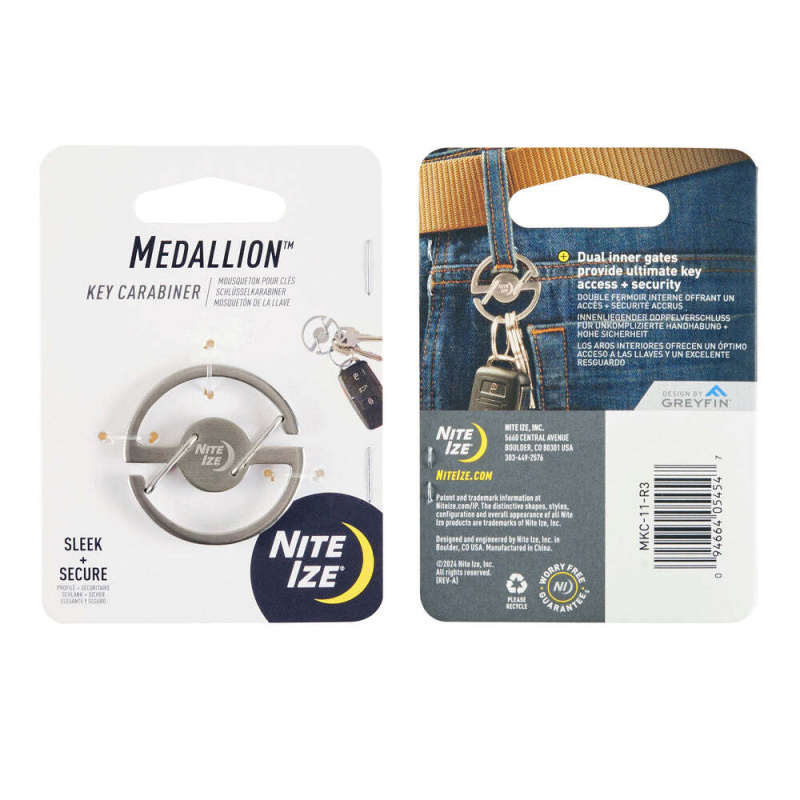 Nite Ize MKC-11-R3 Medallion 鎖匙圈 鎖匙扣
