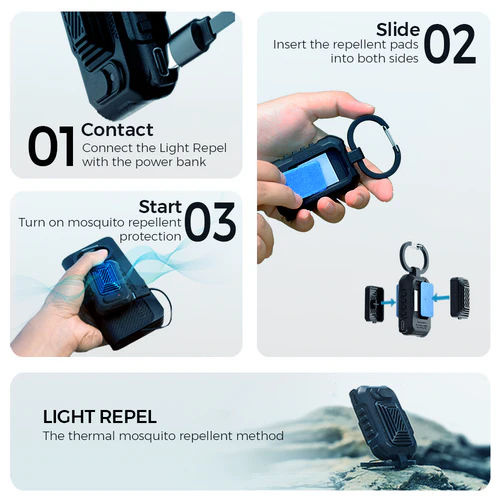 Flextail Light Repel Portable & Rechargeable Mosquito Repellent 手提超輕迷你驅蚊機