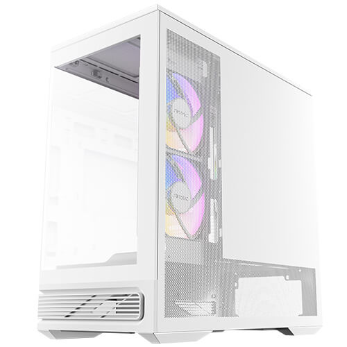 ANTEC C2M ARGB Compact MicroATX Case ( BLACK / WHITE )