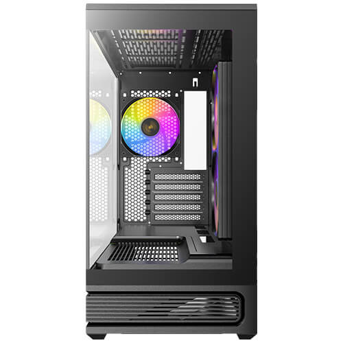 ANTEC C2M ARGB Compact MicroATX Case ( BLACK / WHITE )