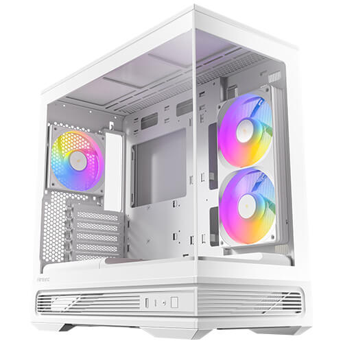 ANTEC C2M ARGB Compact MicroATX Case ( BLACK / WHITE )