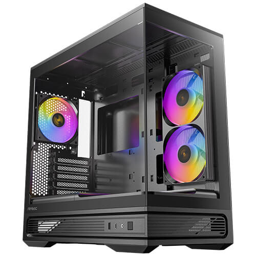 ANTEC C2M ARGB Compact MicroATX Case ( BLACK / WHITE )