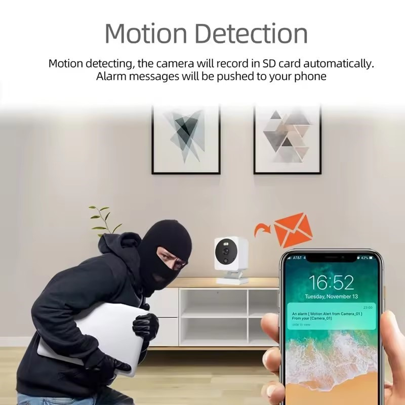 NETEC TY-03 3百萬像 WIFI IPCAM TUYA 警笛 聚光燈