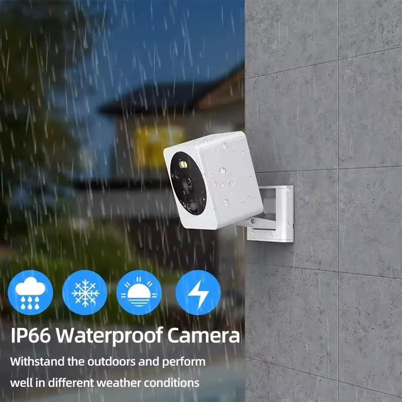 NETEC TY-03 3百萬像 WIFI IPCAM TUYA 警笛 聚光燈