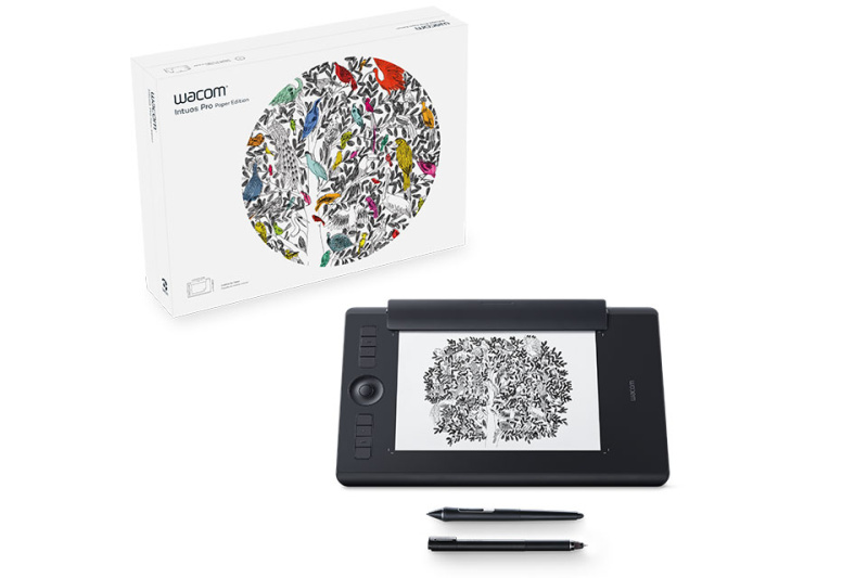 Wacom Intuos Pro (手寫紙版) 版專業數位繪圖板 ( PTH-660/K1-F / PTH-860/K1-F )