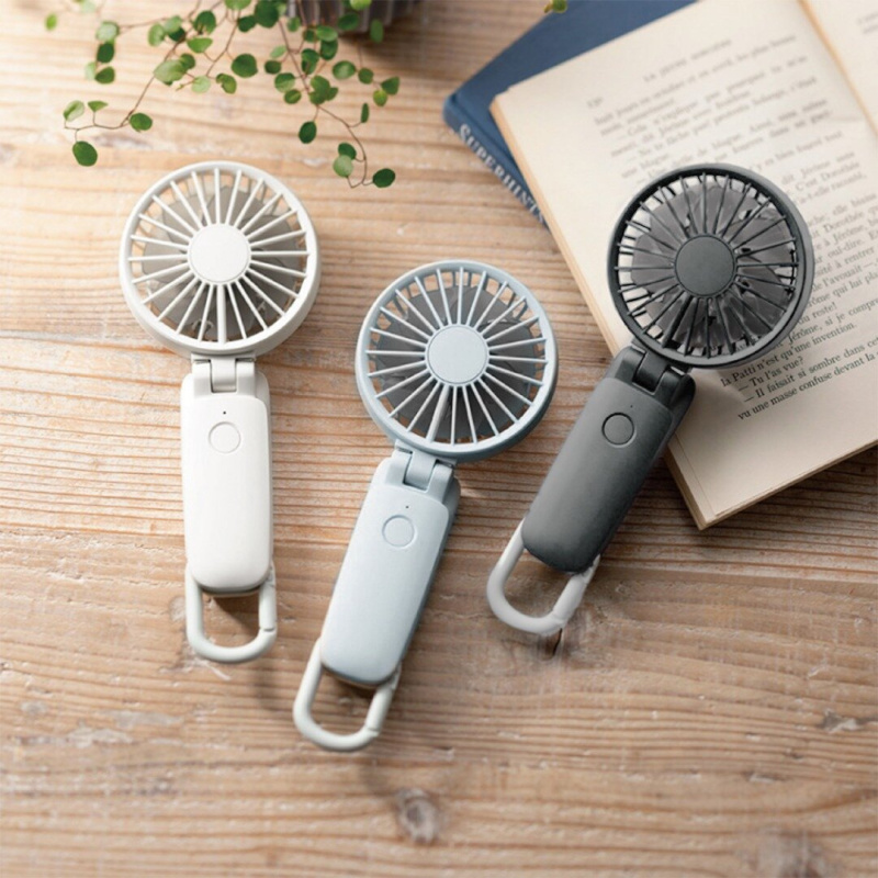 Rhythm Silky Wind Mobile 3.1 勾掛式雙葉手提風扇 (3色)