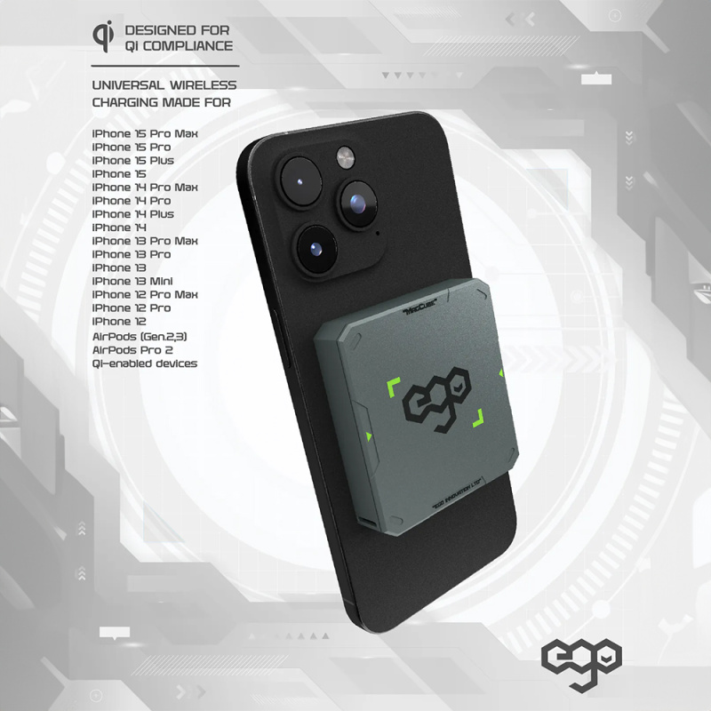 【最新上市】EGO MAGCUBE 5000mAh Magsafe 移動電源 MC-5【原裝行貨一年保養】 【最新上市】EGO MAGCUBE 5000mAh Magsafe 移動電源 MC-5【原裝行貨一年保養】