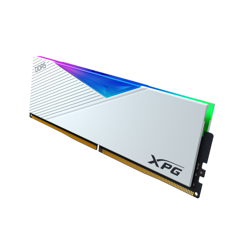 ADATA LANCER RGB DDR5 DRAM 6000Mhz 64GB CL30 (32GB x2) - Black / White ADATA LANCER RGB DDR5 DRAM 6000Mhz 64GB CL30 (32GB x2) - Black / White