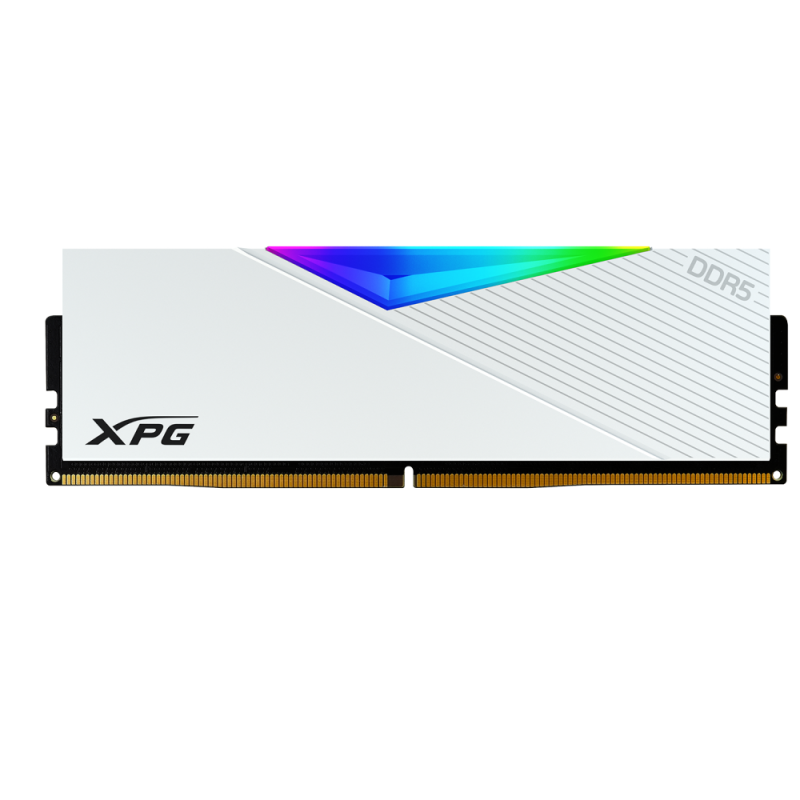 ADATA LANCER RGB DDR5 DRAM 6000Mhz 64GB CL30 (32GB x2) - Black / White ADATA LANCER RGB DDR5 DRAM 6000Mhz 64GB CL30 (32GB x2) - Black / White