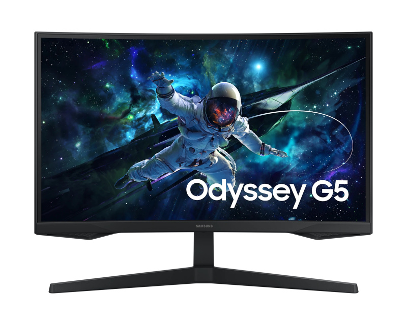SAMSUNG 27" Odyssey G5 曲面電競顯示器 (165Hz) ( LS27CG552ECXXK )