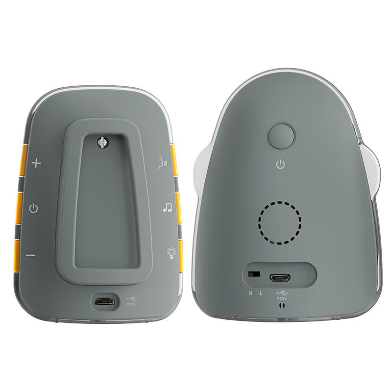 TimeFlys －智能嬰兒語音監護器 雙向對講 搖籃曲 震動功能 溫度顯示［Crown］