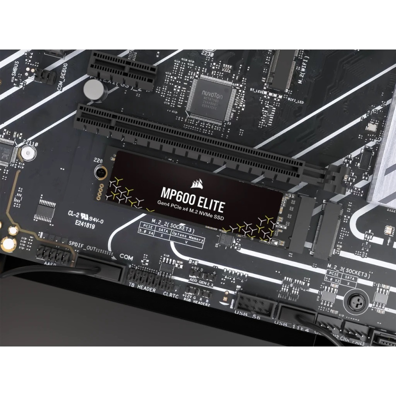 Corsair MP600 ELITE NH PCIe Gen4 x4 NVMe 1.4 M.2 SSD ( 1TB / 2TB / 4TB )