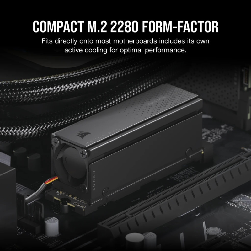 CORSAIR MP700 PRO with Air Cooler PCIe Gen5 x4 NVMe 2.0 M.2 SSD ( 1TB / 2TB /4TB )