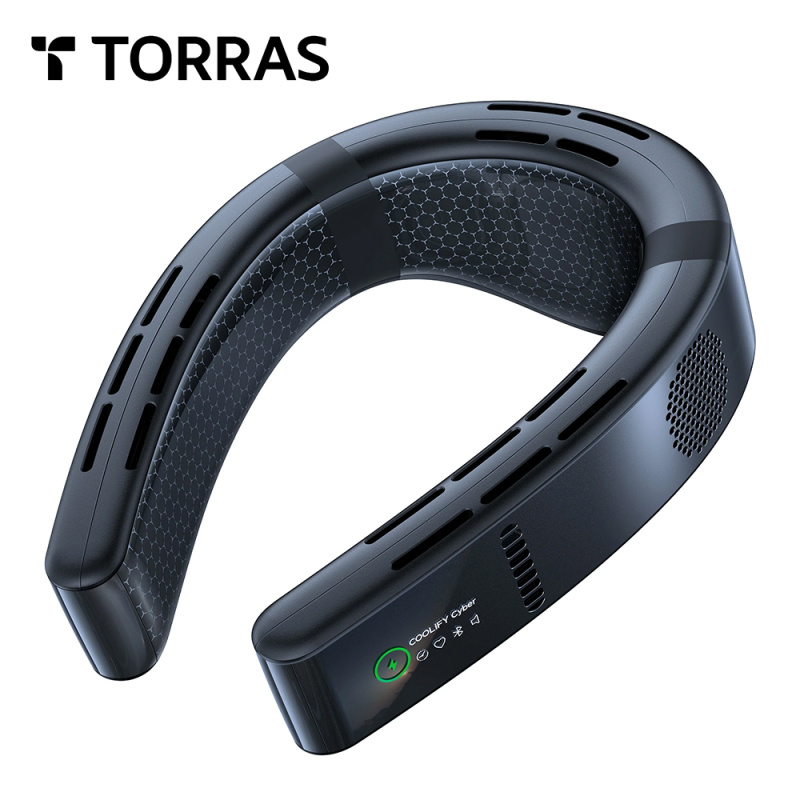 TORRAS COOLiFY Cyber 智能掛頸冷暖風機【隨身 AI 控溫】