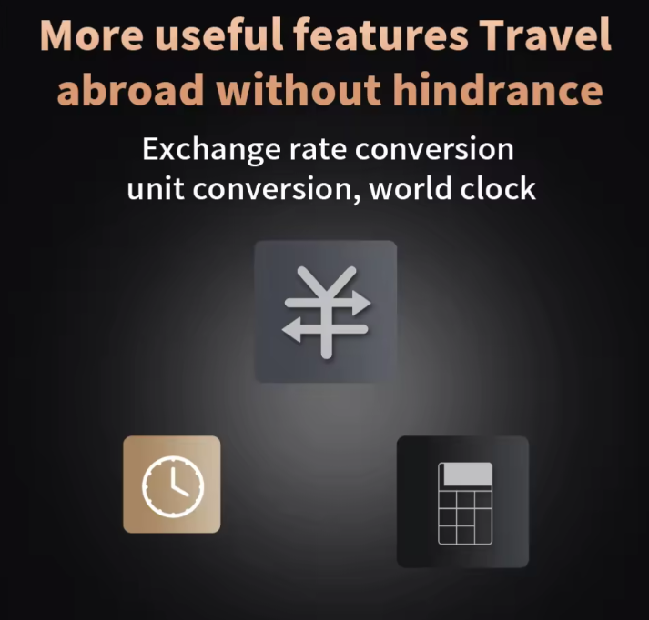 Vormor A10翻譯器AI語音翻譯觸控螢幕4G/WiFi/SIM相機照片翻譯多語言學習機