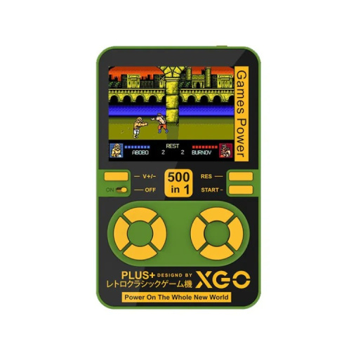 XGO DY09 遊戲機造型Magsafe 磁吸移動電源 5000 Mah (內置500款經典遊戲)
