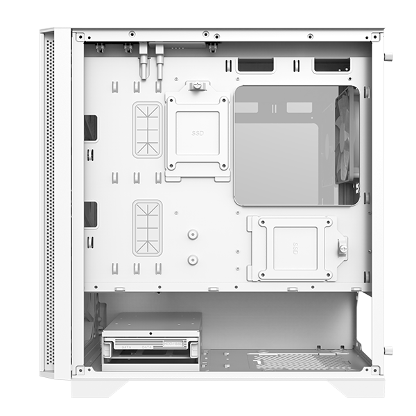 MONTECH AIR 100 LITE All White (MATX) - 白
