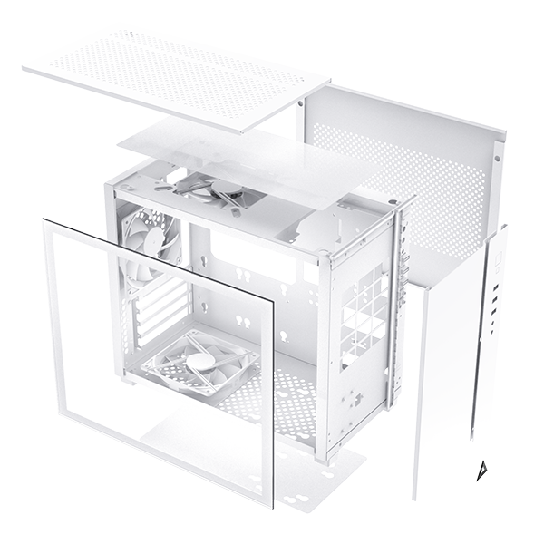 MONTECH SKY ONE MINI (MATX) - 白