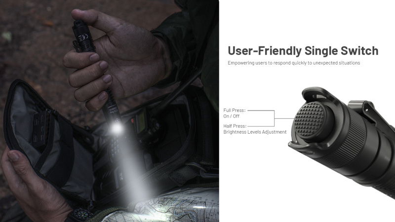 Nitecore MT2A Pro UHi20 LED 1000lm USB-C充電 電筒