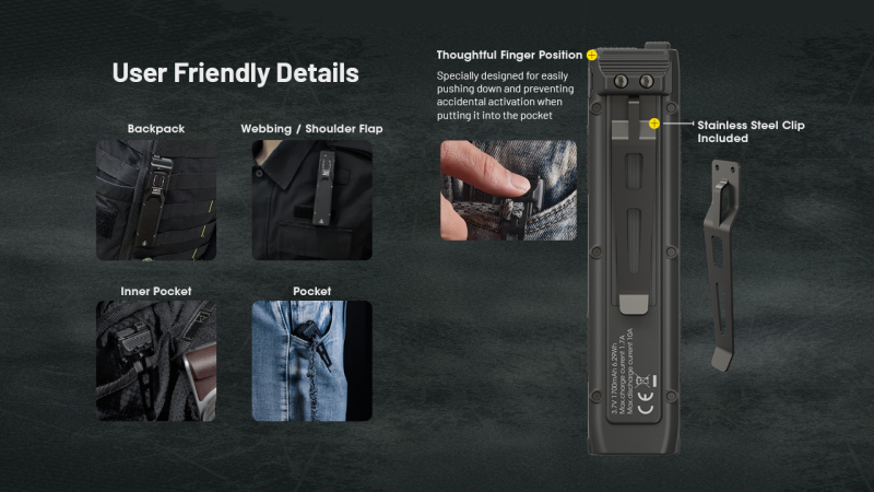 Nitecore EDC25 2x SST40 3000lm USB-C充電 電筒