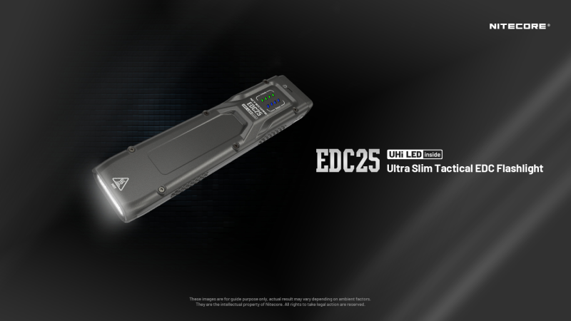 Nitecore EDC25 2x SST40 3000lm USB-C充電 電筒