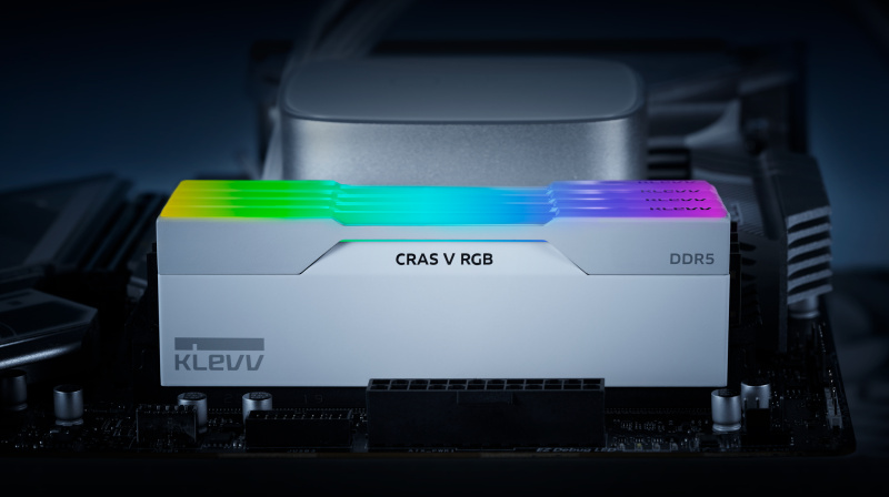 KLEVV Cras V RGB DDR5 6400Mhz (2x16GB) 32GB KIT (CL30) (KD5AGUA80-64B300G) (KD5AGUA80-64B300J)
