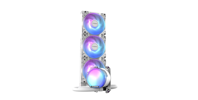 TCOMAS SJ-A080 360MM (INTEL) AIO LIQUID COOLER - ( BLACK / WHITE )