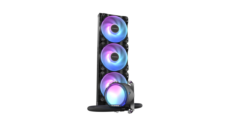TCOMAS SJ-A080 360MM (INTEL) AIO LIQUID COOLER - ( BLACK / WHITE )
