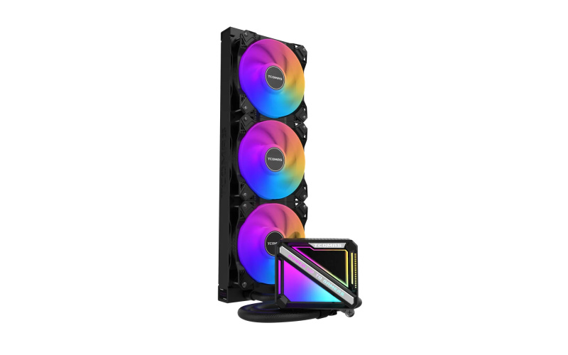 TCOMAS SJ-A090 360MM (INTEL) AIO LIQUID COOLER - ( BLACK / WHITE )