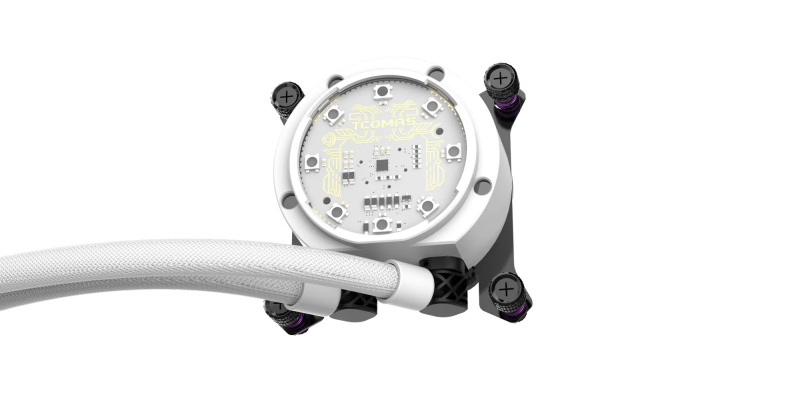 TCOMAS SJ-A090 360MM (INTEL) AIO LIQUID COOLER - ( BLACK / WHITE )