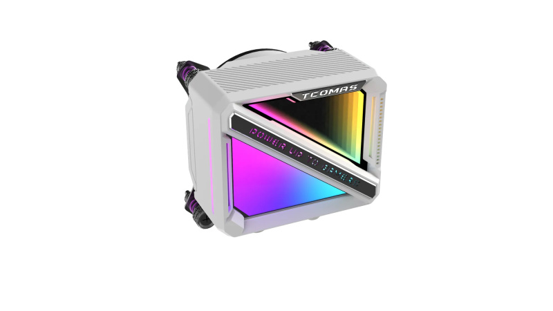 TCOMAS SJ-A090 360MM (INTEL) AIO LIQUID COOLER - ( BLACK / WHITE )