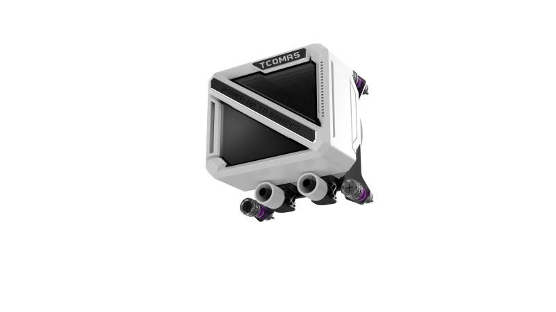TCOMAS SJ-A090 360MM (INTEL) AIO LIQUID COOLER - ( BLACK / WHITE )