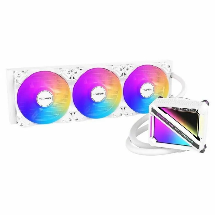 TCOMAS SJ-A090 360MM (INTEL) AIO LIQUID COOLER - ( BLACK / WHITE )