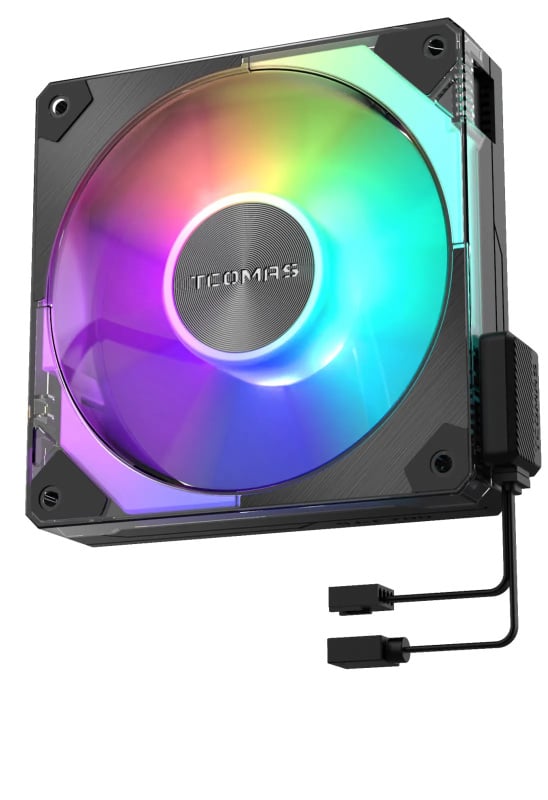 TCOMAS SJ-F700 (3-PACK) 120MM ARGB FAN - ( BLACK / WHITE ) TCOMAS SJ-F700 (3-PACK) 120MM ARGB FAN - ( BLACK / WHITE )