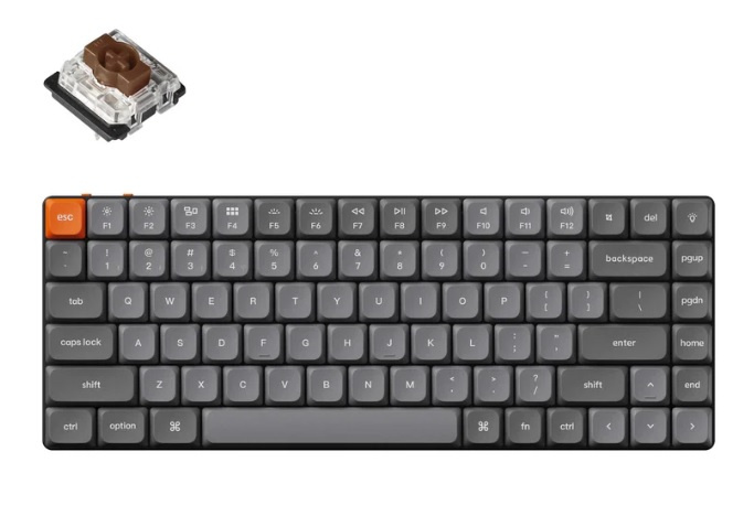 Keychron K3 Max QMK/VIA RGB 無線客製化機械式鍵盤