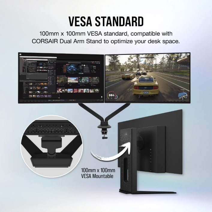 CORSAIR 27" XENEON 27QHD240 , G-Sync GAMING MONITOR ( 27" QHD 2560 x1440 / 240Hz / OLED / 0.03ms GtG )