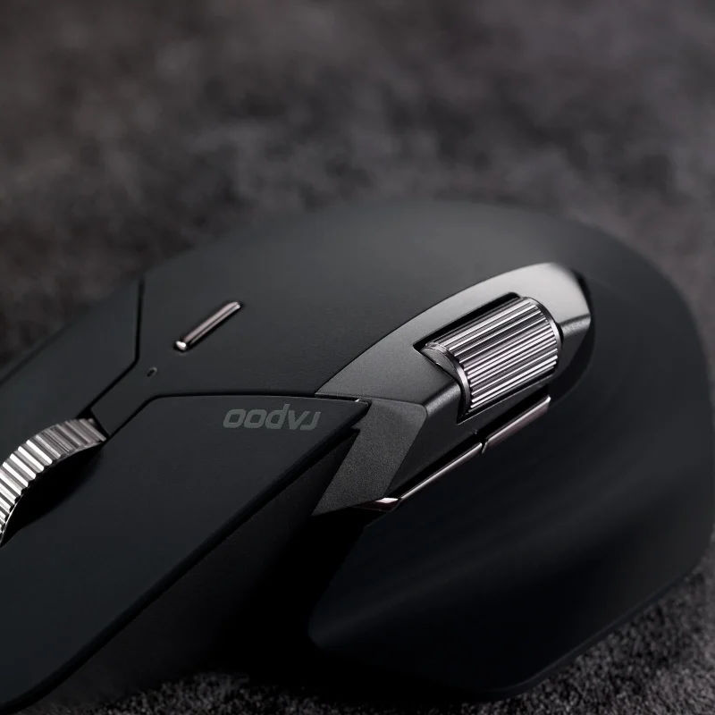 RAPOO - MT760M 跨裝置無縫傳輸文件多模式無線靜音 小手型人體工程滑鼠 藍牙/2.4G