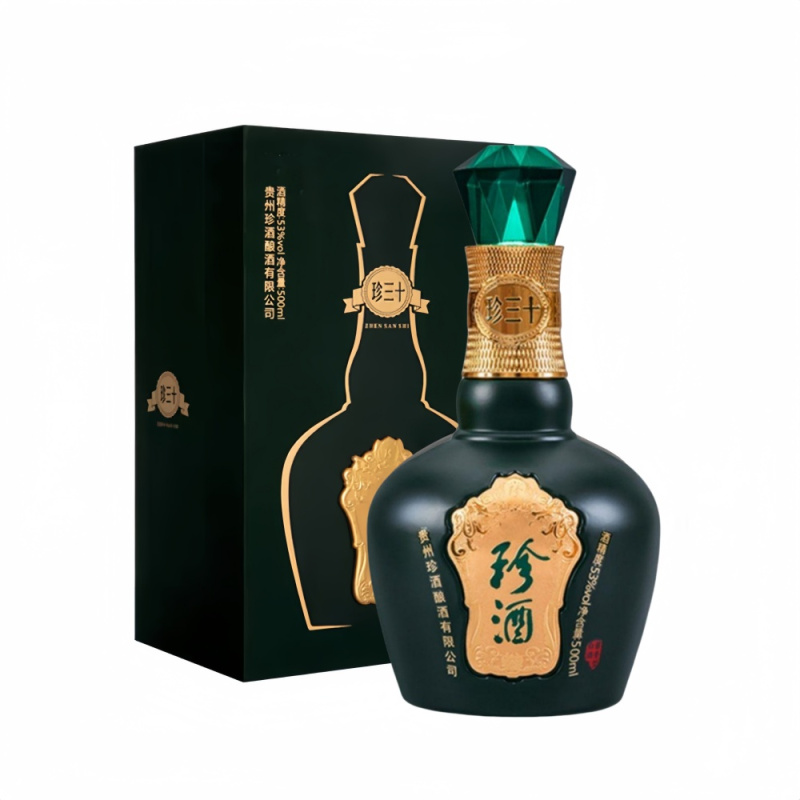 珍酒- 珍三十中國貴州醬香型白酒53%ABV (500ml) - MyiCellar 雲窖