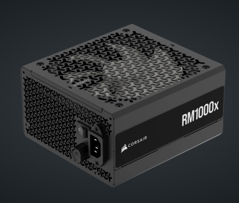 Corsair RMx Series™ RM1000X-PCIE5.1 — 1000W 80 PLUS Gold Fully Modular ATX PSU (CP-9020271) [現金優惠 $1199]