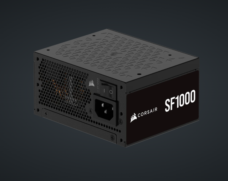 Corsair SF Series™ SF1000 PLATINUM ATX 3.1 — 1000W 80 PLUS® Platinum Certified High Performance SFX PSU (CP-9020257) [現金優惠 $1649]