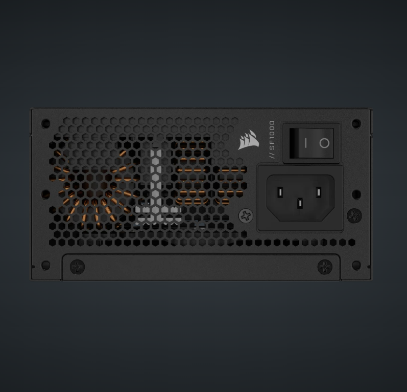 Corsair SF Series™ SF1000 PLATINUM ATX 3.1 — 1000W 80 PLUS® Platinum Certified High Performance SFX PSU (CP-9020257) [現金優惠 $1649]