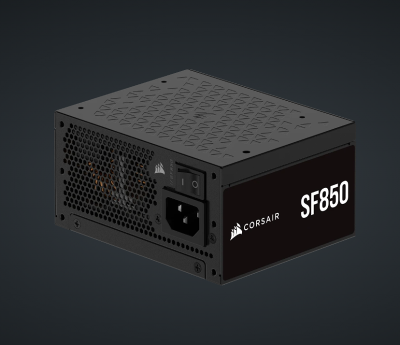 Corsair SF Series™ SF850 PLATINUM ATX 3.1 — 850W 80 PLUS® Platinum Certified High Performance SFX PSU (CP-9020256) [現金優惠 $1359]